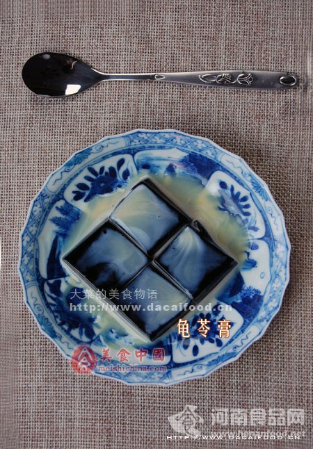 降溫美食：龜苓膏（圖）
