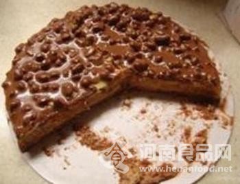 宜家進口的巧克力奶油杏仁蛋糕