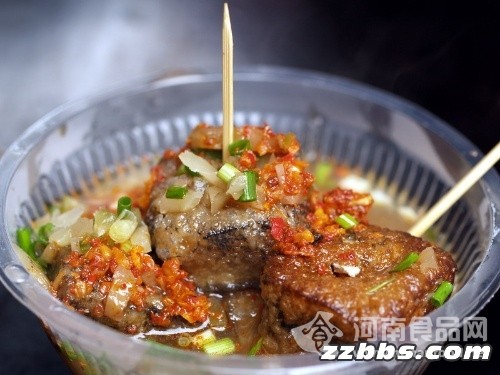 地鐵商鋪臭豆腐